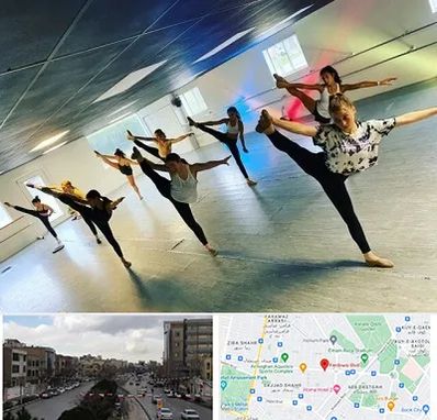 کلاس رقص گروهی در بلوار فردوسی مشهد