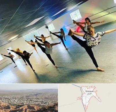 کلاس رقص گروهی در اسفراین