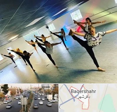 کلاس رقص گروهی در باقرشهر