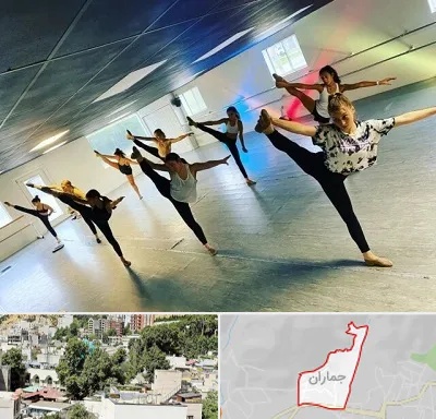 کلاس رقص گروهی در جماران