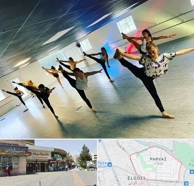 کلاس رقص گروهی در پرواز تبریز