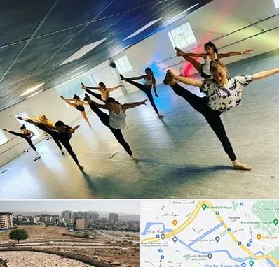 کلاس رقص گروهی در کوی وحدت شیراز