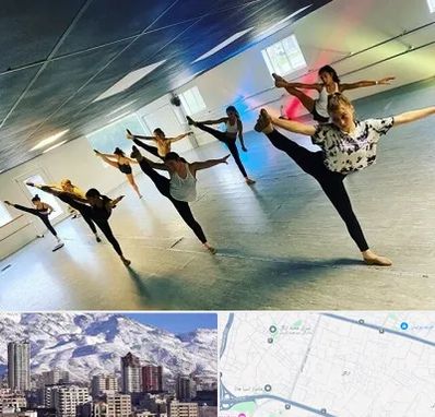 کلاس رقص گروهی در ازگل