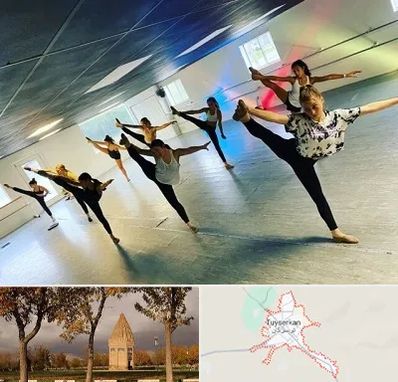 کلاس رقص گروهی در تویسرکان