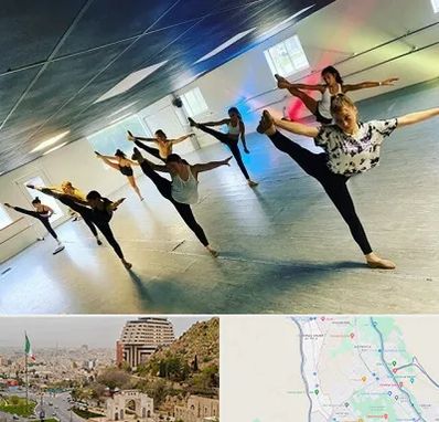کلاس رقص گروهی در فرهنگ شهر شیراز