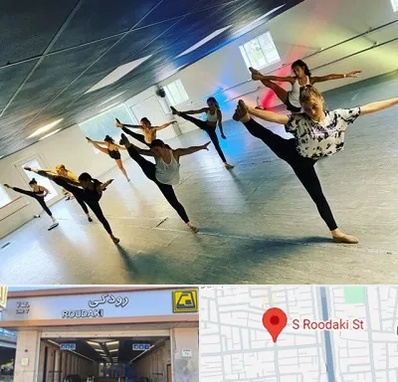 کلاس رقص گروهی در رودکی