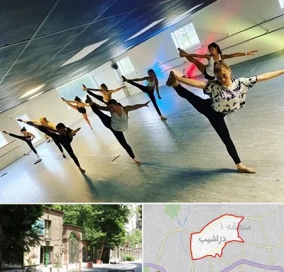 کلاس رقص گروهی در دزاشیب