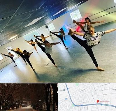 کلاس رقص گروهی در ابوریحان تبریز