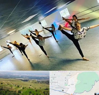 کلاس رقص گروهی در سوهانک