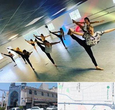 کلاس رقص گروهی در بلوار ابوذر