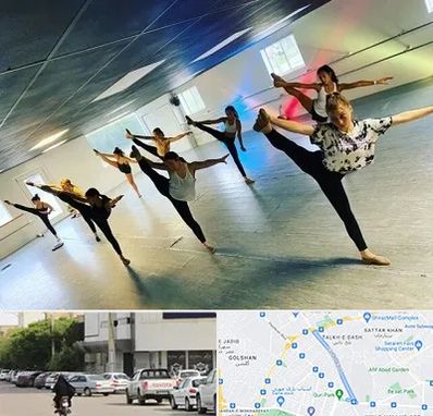 کلاس رقص گروهی در قدوسی شرقی شیراز