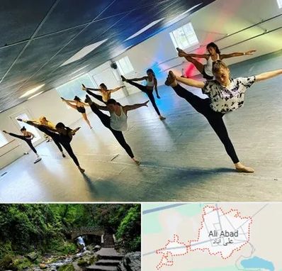 کلاس رقص گروهی در علی آباد کتول