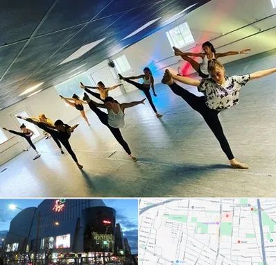 کلاس رقص گروهی در بلوار اباذر