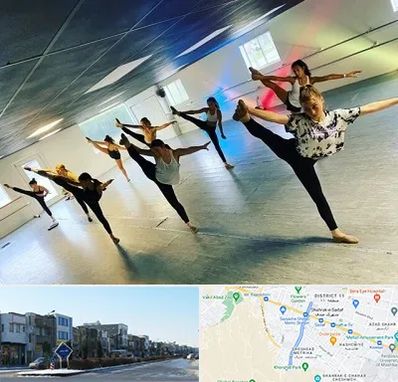 کلاس رقص گروهی در شریعتی مشهد