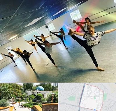 کلاس رقص گروهی در باغمیشه تبریز