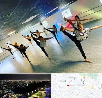 کلاس رقص گروهی در هفت تیر مشهد