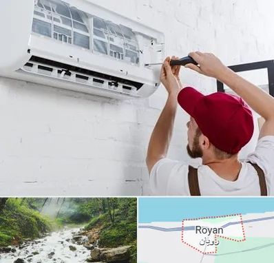 تعمیر کولرگازی در رویان