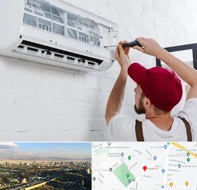 تعمیر کولرگازی در هنگام