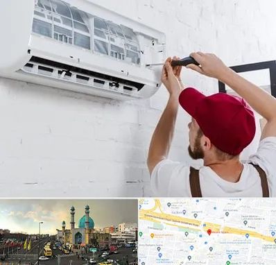 تعمیر کولرگازی در رسالت