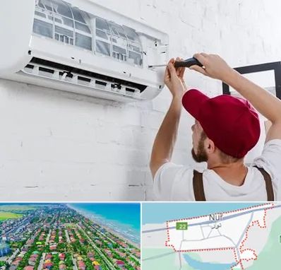 تعمیر کولرگازی در نور