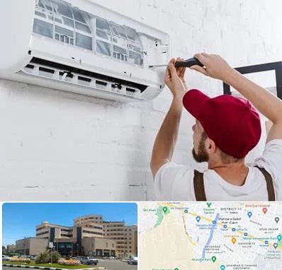 تعمیر کولرگازی در صیاد شیرازی مشهد