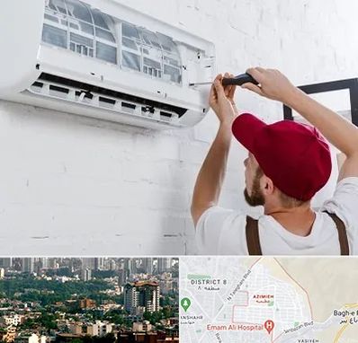 تعمیر کولرگازی در عظیمیه کرج