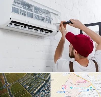 تعمیر کولرگازی در الهیه مشهد