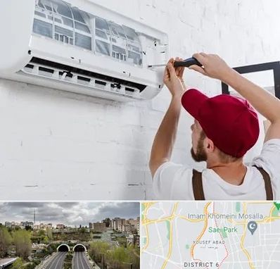 تعمیر کولرگازی در یوسف آباد