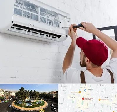 تعمیر کولرگازی در هفت حوض