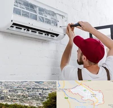 تعمیر کولرگازی در یاسوج