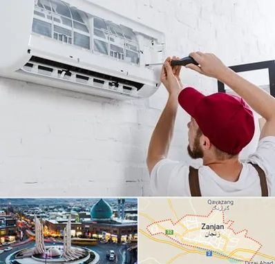 تعمیر کولرگازی در زنجان