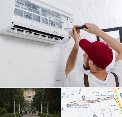 تعمیر کولرگازی در بلوار معلم رشت