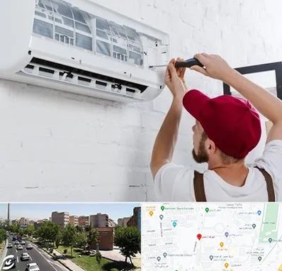 تعمیر کولرگازی در شهرک آزمایش