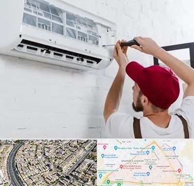 تعمیر کولرگازی در شهرک غرب مشهد