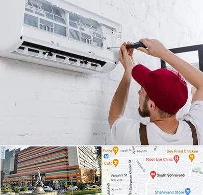 تعمیر کولرگازی در سهروردی