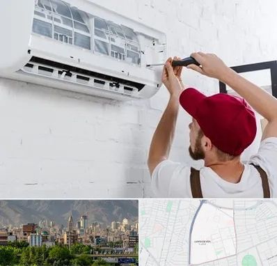 تعمیر کولرگازی در جمشیدیه