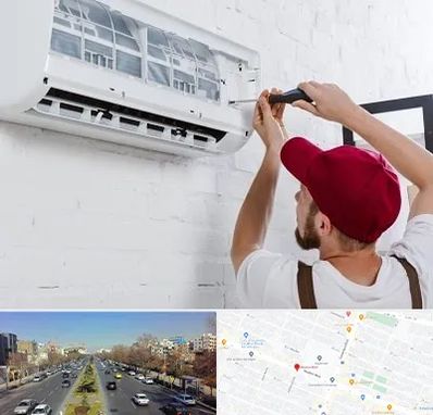 تعمیر کولرگازی در بلوار معلم مشهد