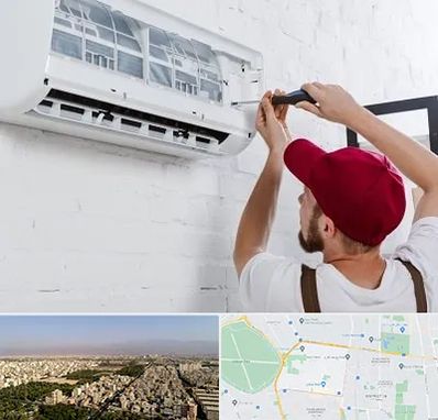 تعمیر کولرگازی در نازی آباد