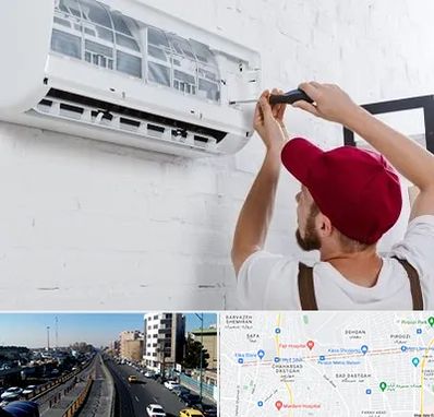 تعمیر کولرگازی در پیروزی