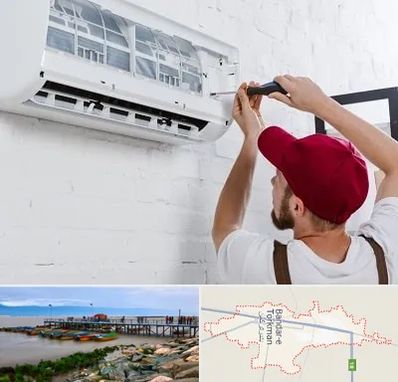 تعمیر کولرگازی در بندر ترکمن