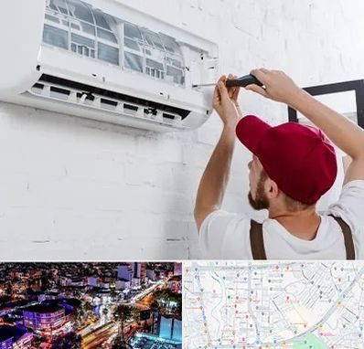 تعمیر کولرگازی در منظریه رشت