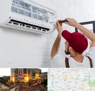 تعمیر کولرگازی در جنت آباد تهران