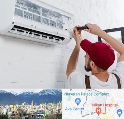 تعمیر کولرگازی در آجودانیه