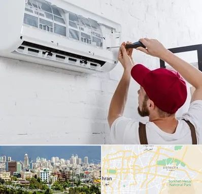 تعمیر کولرگازی در شرق تهران