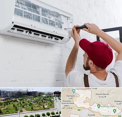 تعمیر کولرگازی در پردیس