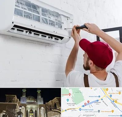 تعمیر کولرگازی در زرگری شیراز