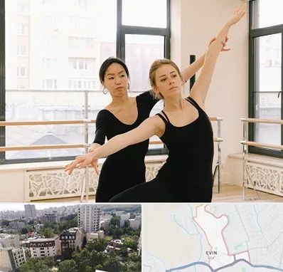 کلاس رقص خصوصی در اوین