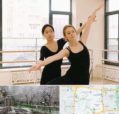 کلاس رقص خصوصی در باغ فیض