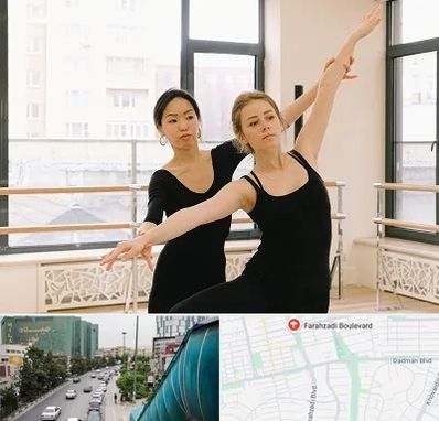 کلاس رقص خصوصی در بلوار فرحزادی