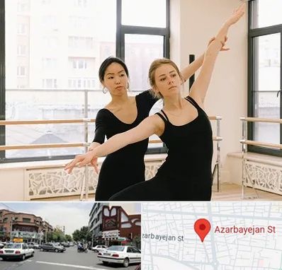 کلاس رقص خصوصی در خیابان آذربایجان